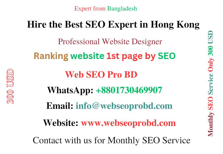 Best SEO experts in Hong Kong
