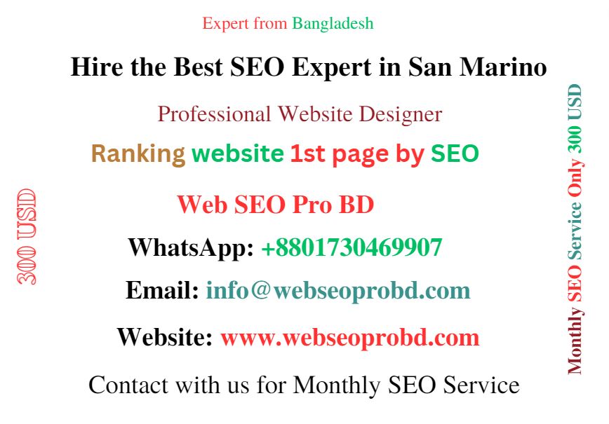 Best SEO experts in San Marino