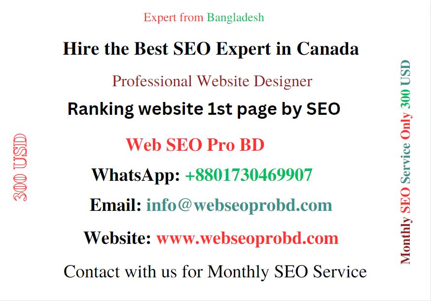 Hire the best SEO experts in Canada